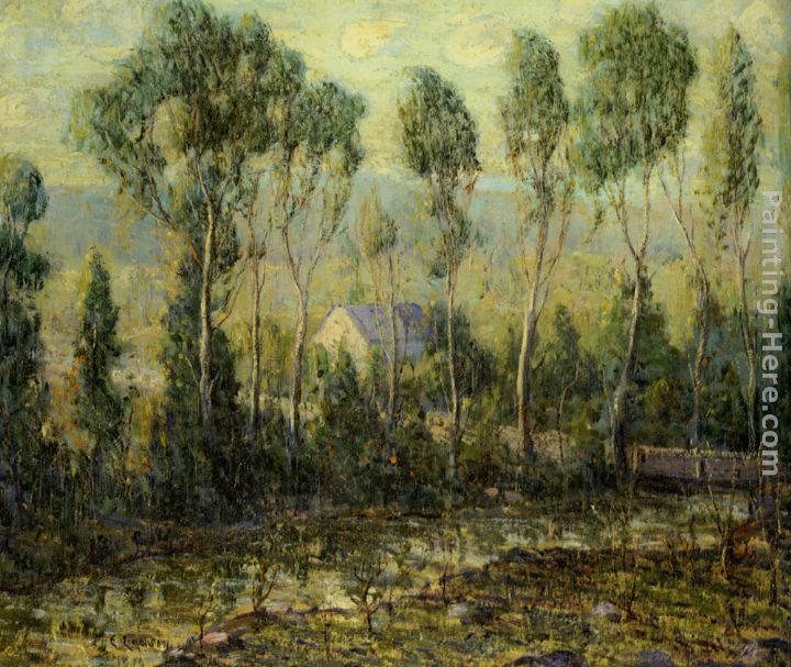 Ernest Lawson House by a Stream